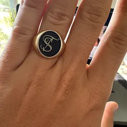 Photo from a Swan Jewellry customer review