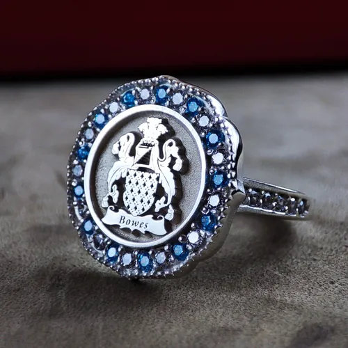 Personalized Coat of Arms Signet Ring