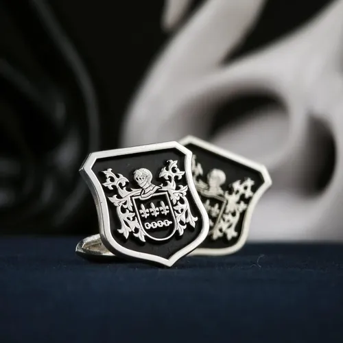 Personalised Family Crest Cufflinks
